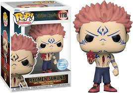 FUNKO POP RYOMEN SUKUNA COMMON AND CHASE BUNDLE JUJUTSU KAISEN 