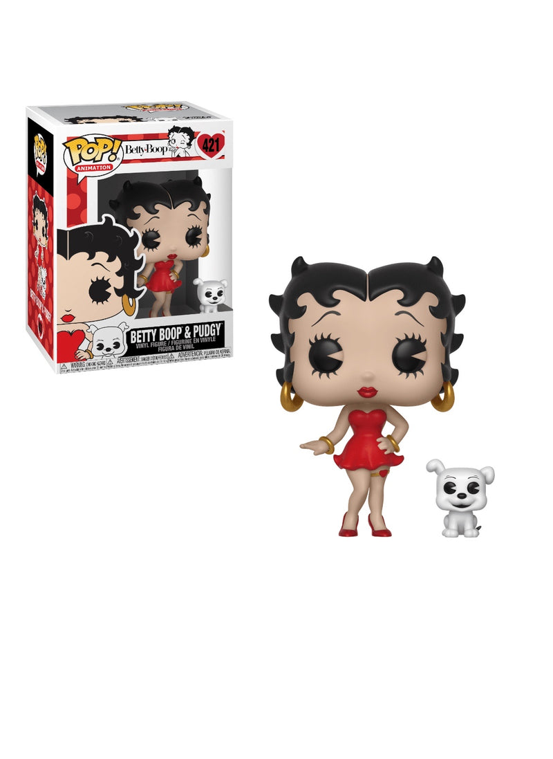 Funko Animation Pop ! Betty Boop- Betty Boop (W/Pudgy)