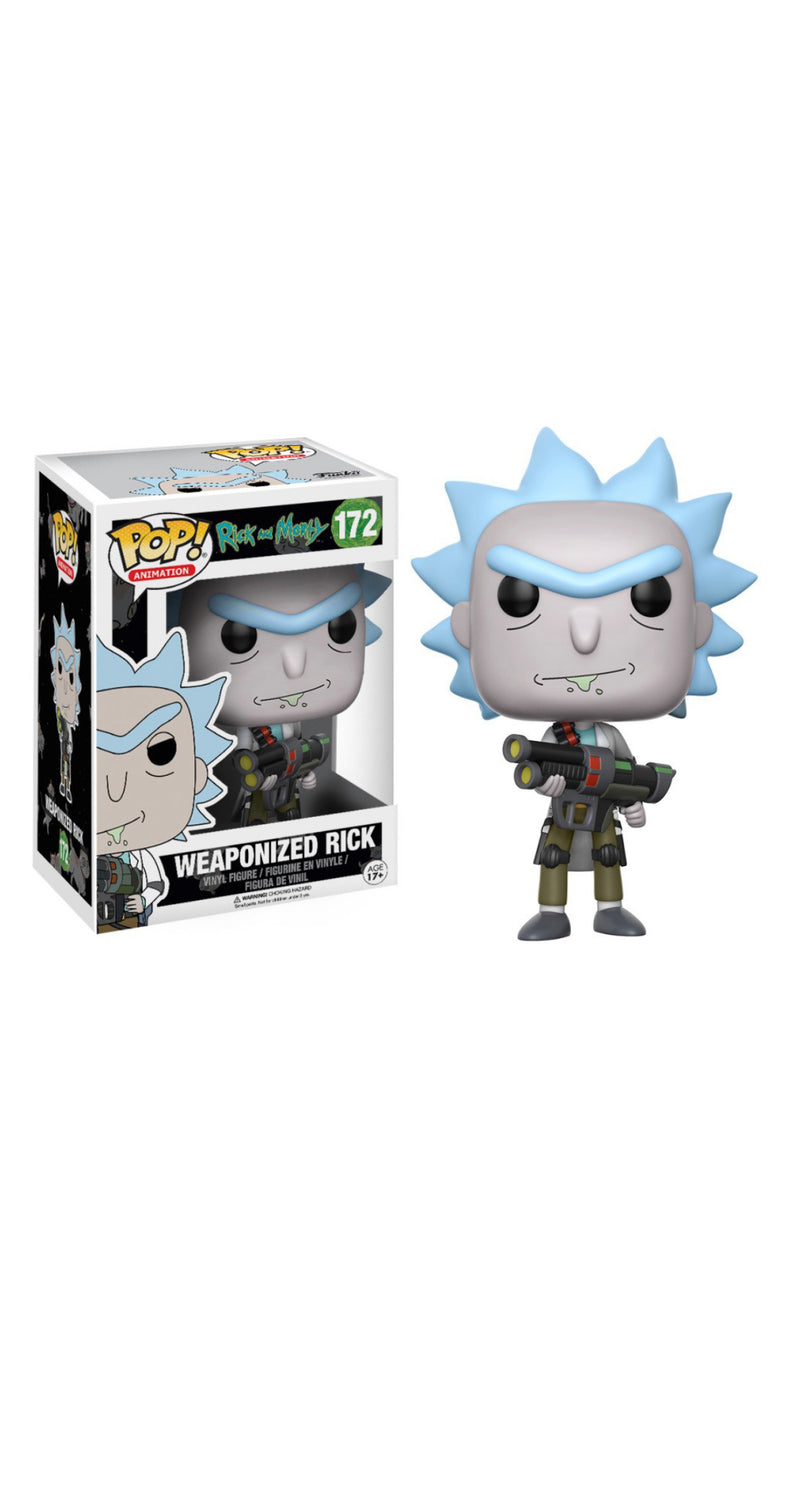 RICK AND MORTY: Rick Sanchez ( WEAPONIZED)