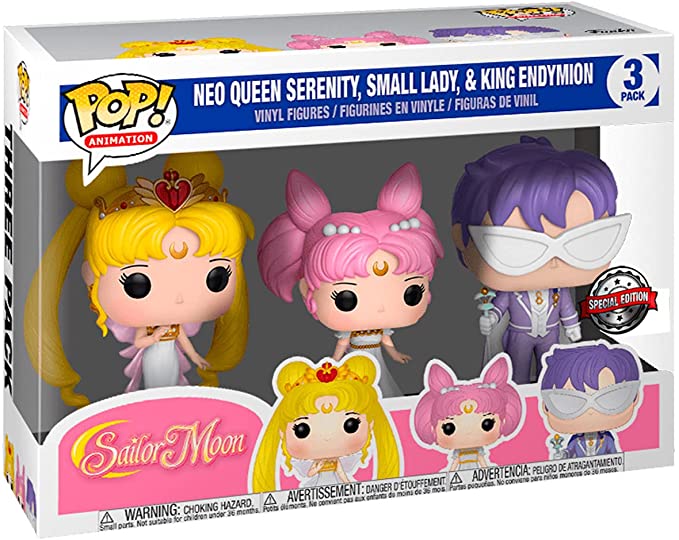 SAILOR MOON Sailor moon W2-3-Pack- Queenserenity&Fam
