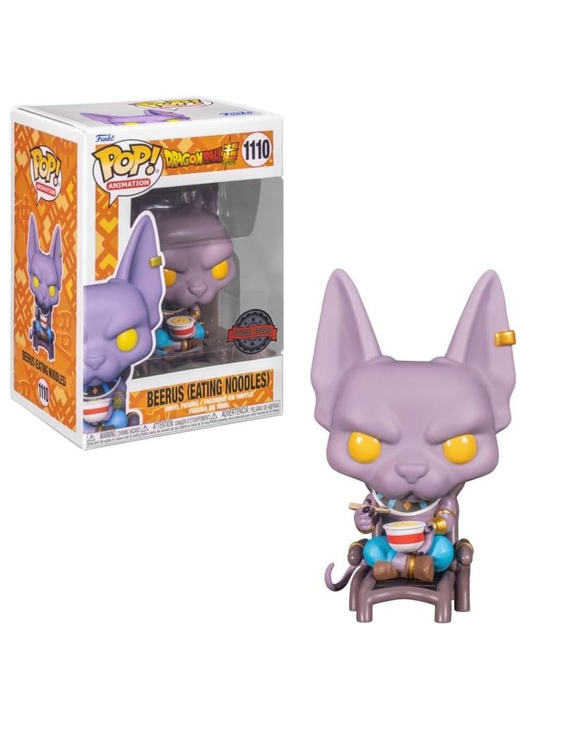 Funko Pop! Beerus Eating Noodles Special Edition