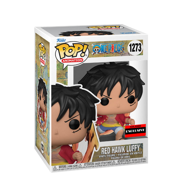 One Piece Monkey D. Luffy Red Hawk Pop! Figure - AAA Anime Exclusive