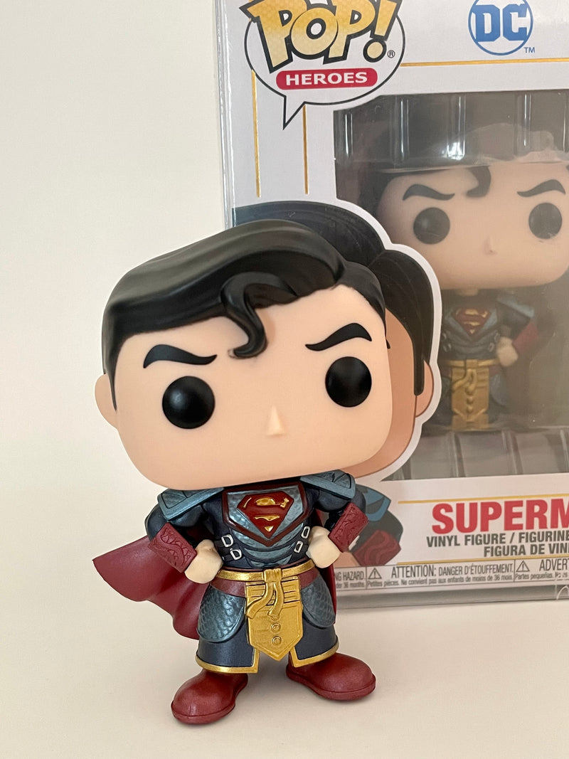 Imperial Palace Funk Pop- Heroes Superman 2021 metallic (EXCLUSIVE)